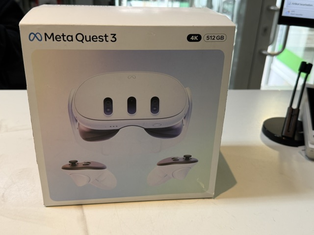 Meta Quest 3 512GB Weiß , All-in-One VR-Headset mit Touch Plus Controllern, 4K+ Infinite Display und Snapdragon XR2 Gen 2 | Zustand: Sehr Gut