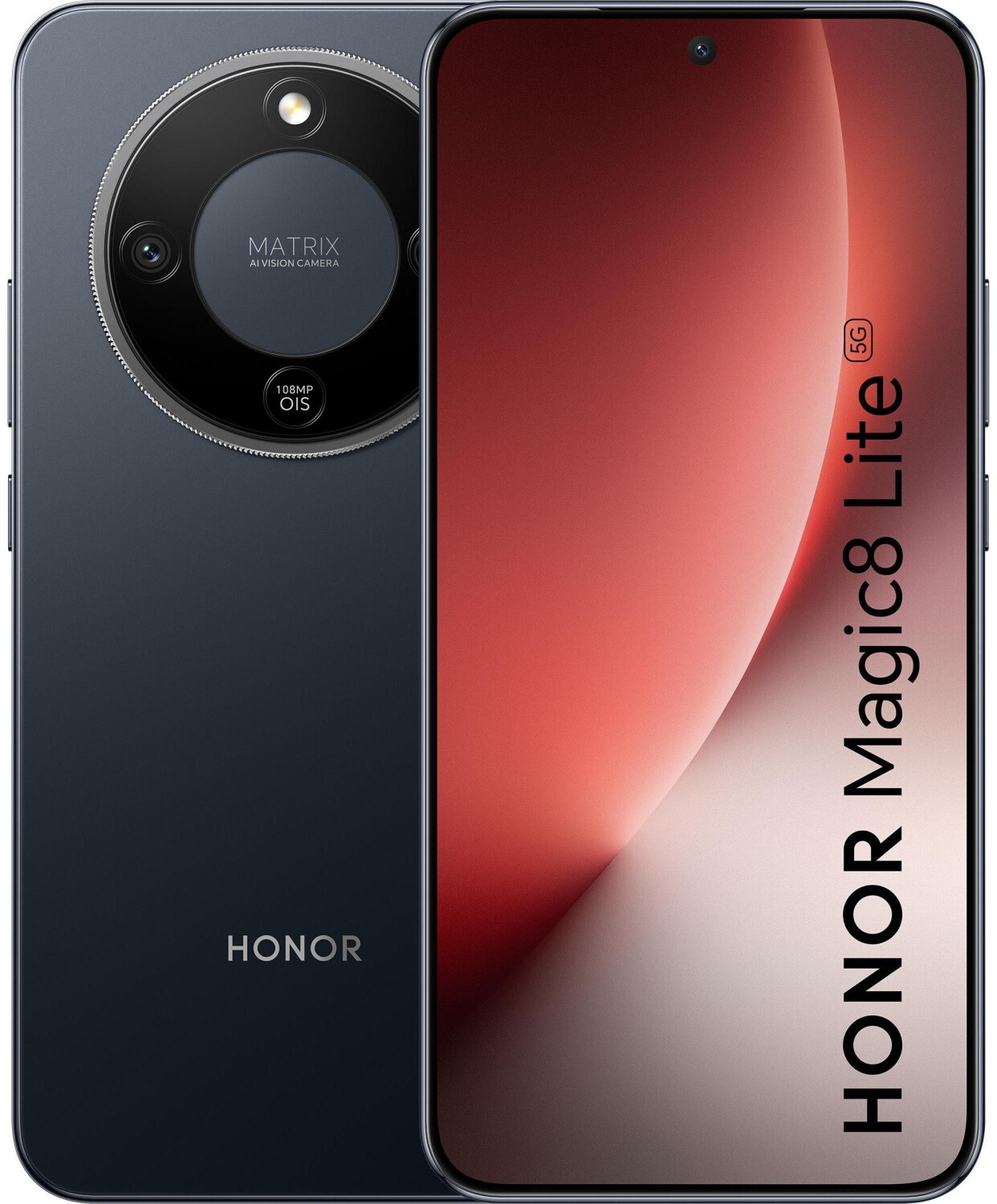 Honor Magic8 Lite 256GB, Verpackt | SimLock: Frei | Zustand: Neu | Farbe: schwarz | Akku: 100%