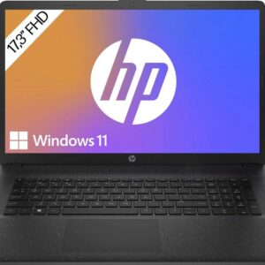 HP Laptop 17-ca / 17-cp Schwarz, AMD Ryzen 7 5700U, 8GB RAM, 512GB SSD, Win 11, inkl. Netzteil, Gut, Akku >90% | Zustand: Gut