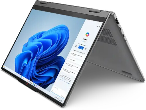 Lenovo IdeaPad 5 2-in-1 2024 Luna Grey, Snapdragon X Plus X1P-42-100, 24GB RAM, 1TB SSD, Windows 11, mit Ladegerät, Rechnung und Verpackung | Zustand: Wie Neu – Bild 2