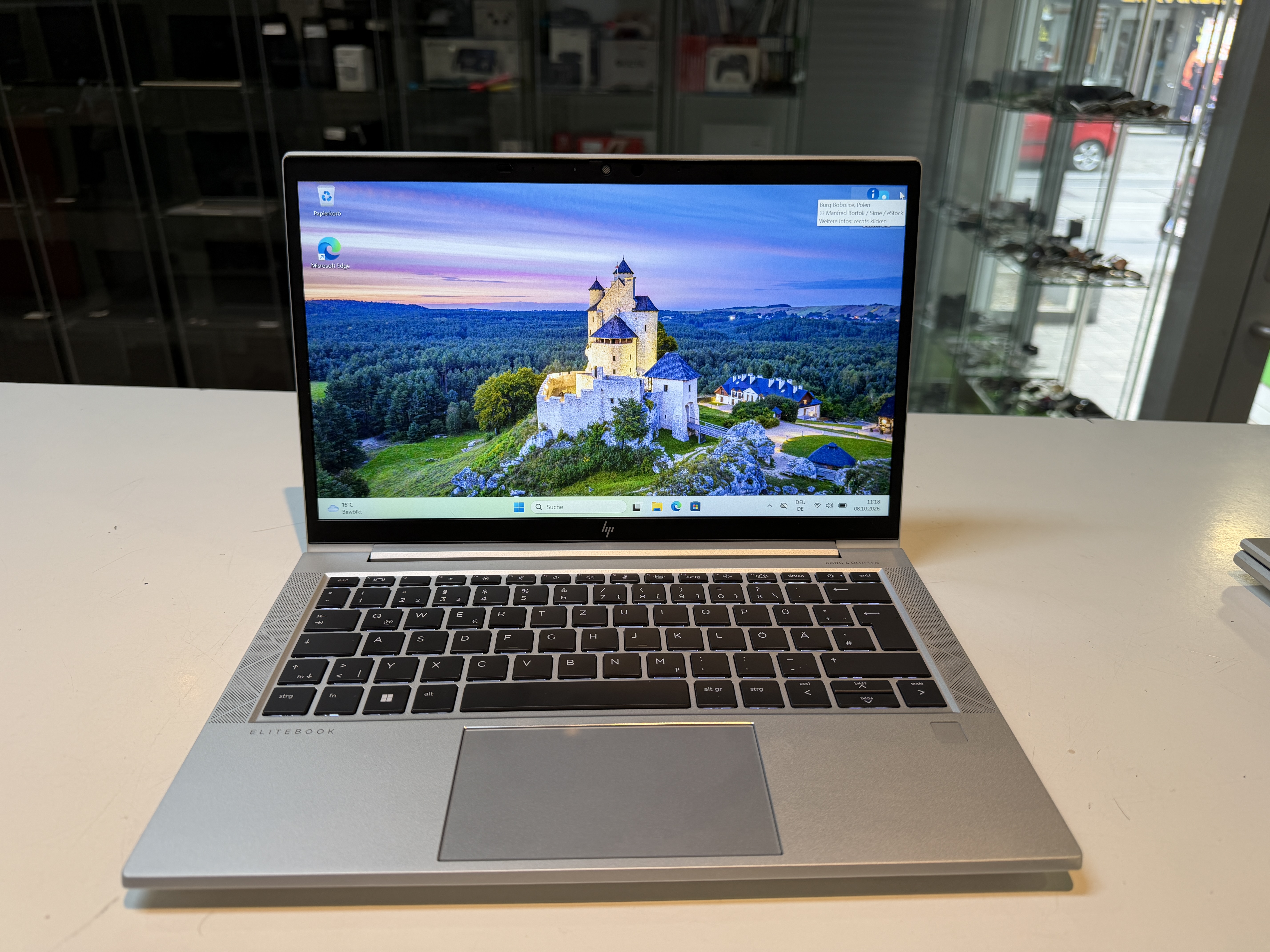 HP EliteBook 835 G8 Silber, AMD Ryzen 5 Pro, 16GB RAM, 256GB SSD, 13,3 | Zustand: Sehr Gut