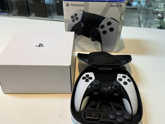 Sony DualSense Edge 2023 Weiß, Wireless-Controller für PlayStation 5 mit Transportcase, austauschbaren Stick-Modulen und Zubehör | Zustand: Sehr Gut – Bild 3
