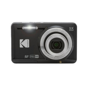 Kodak Pixpro FZ55 Schwarz, Mit Ladegerät Kompakte Digitalkamera mit 16 MP, 5-fachem optischem Zoom (28-140 mm) und Full HD-Videoaufnahme | Zustand: Sehr Gut