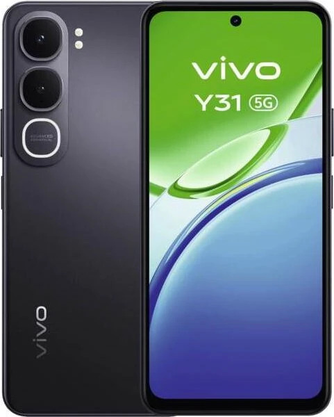 Vivo Y31e 5G 256GB Schwarz, 256 GB, verpackt | SimLock: Frei | Zustand: Neu | Farbe: schwarz | Akku: 100%