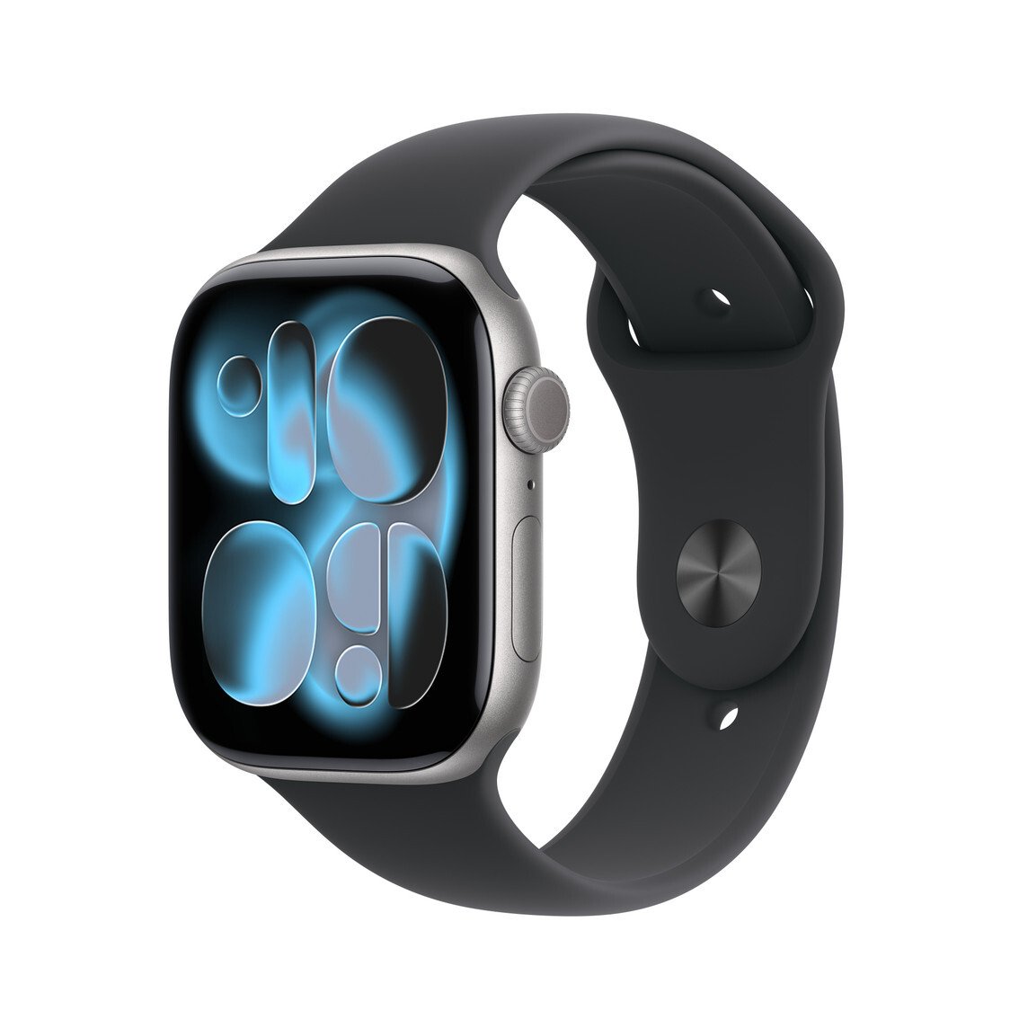 Apple Watch Series 11 GPS 46mm Space Grau, 46mm, GPS, Mit Ladekabel, Akku 100% | Zustand: Sehr Gut | Farbe: schwarz – Bild 2