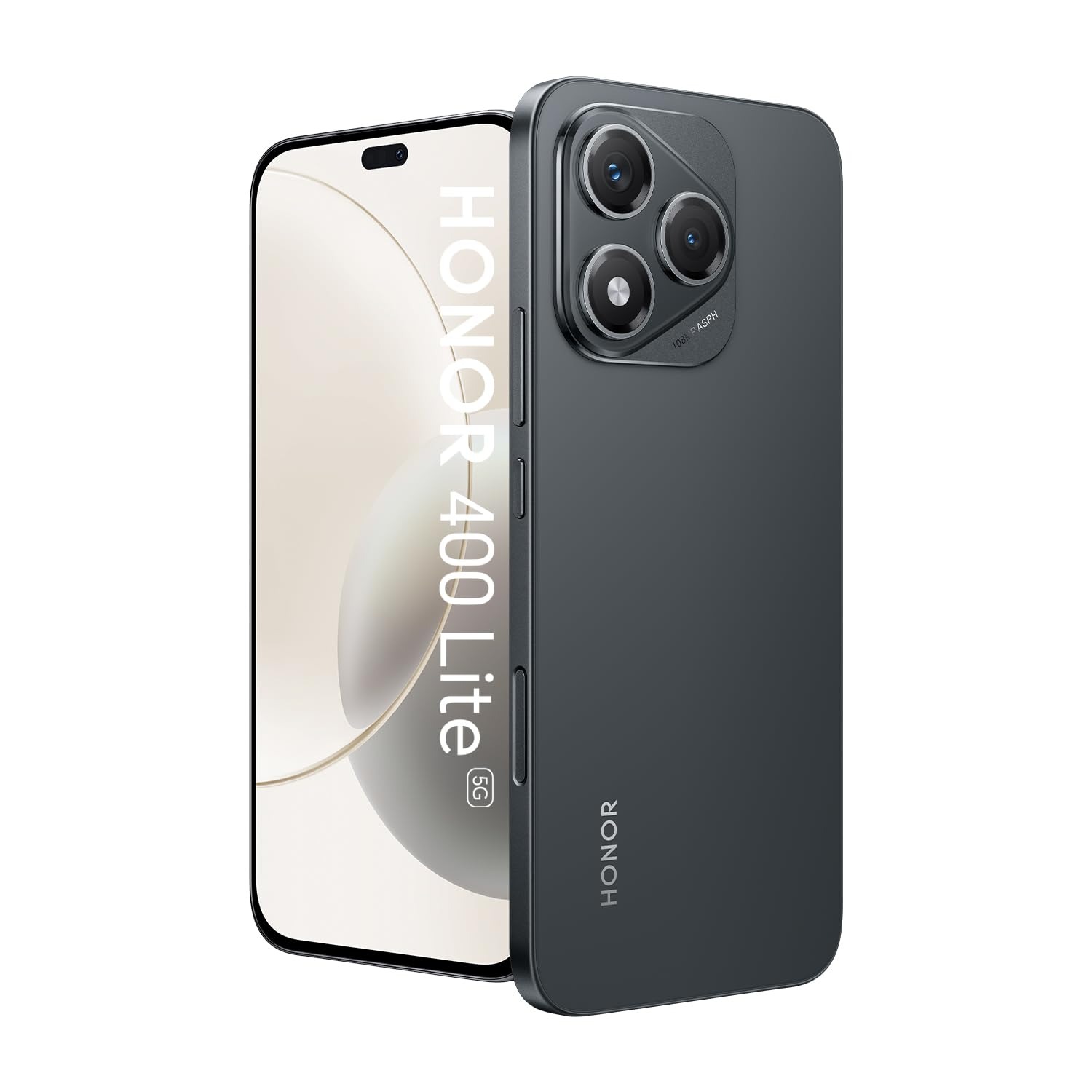Honor 400 Lite 5G 256GB schwarz, 6,7" AMOLED, 108MP Kamera, 5230mAh, Dimensity 7025 Ultra | SimLock: Frei | Zustand: Sehr Gut | Farbe: schwarz