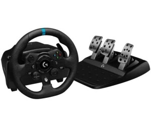 Logitech G923 Trueforce Schwarz, Gaming-Rennlenkrad mit Pedalen für PC und Konsolen | Zustand: Gut | Farbe: schwarz