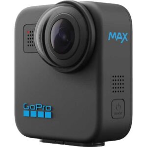 GoPro MAX (2025) Schwarz, OVP, 360-Grad-Actionkamera mit 5,6K-Auflösung, integriertem 1/4-20-Gewinde und | Zustand: Neu