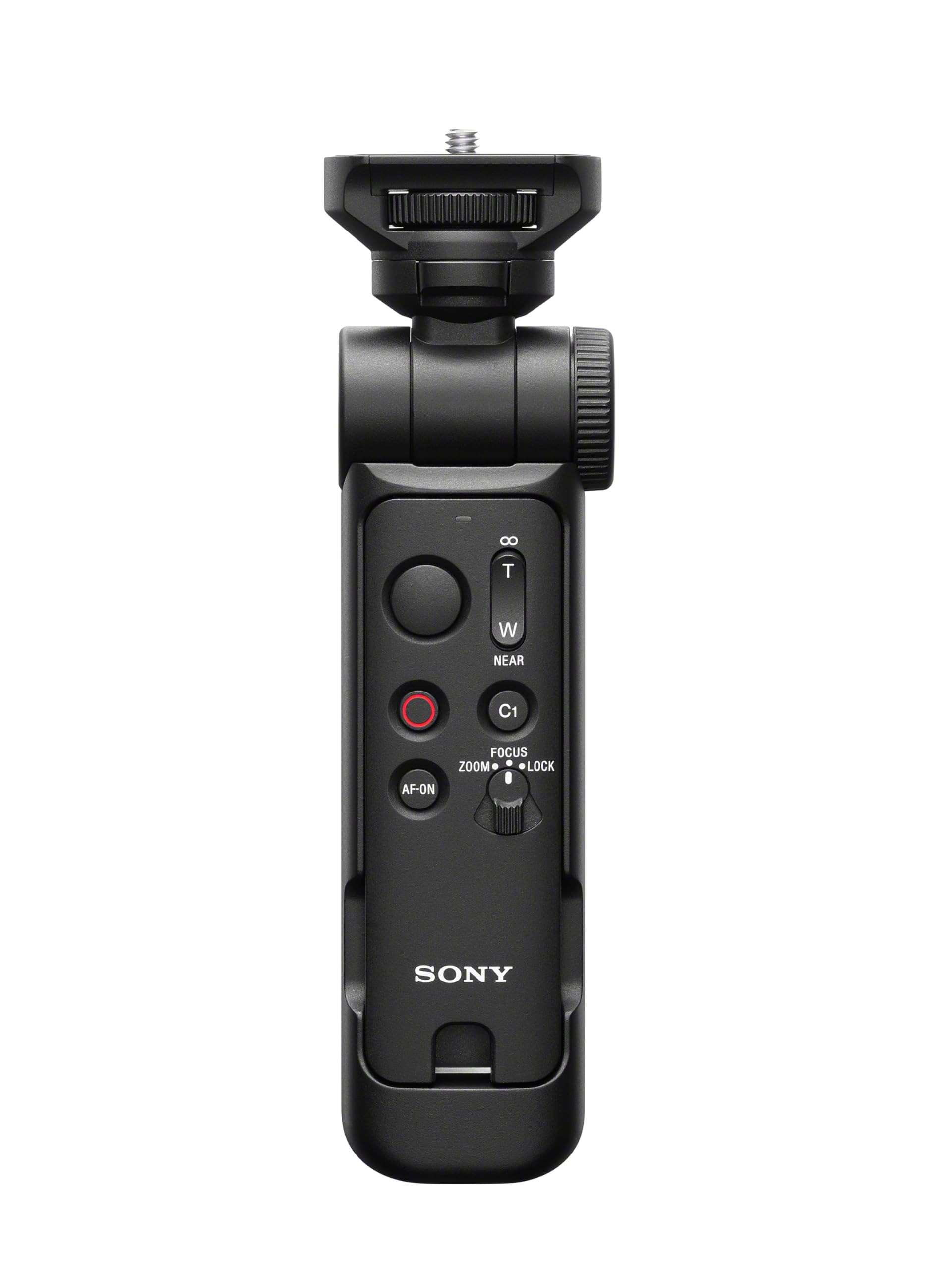 Sony GP-VPT3 Aufnahmehandgriff Schwarz, Kabelloser Aufnahmehandgriff mit Bluetooth-Fernbedienung | Zustand: Sehr Gut
