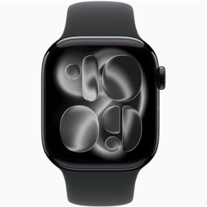 Apple Watch Series 11 46mm GPS+Cell, OVP, Garantie bis 03/2027, Aluminium schwarz, Akku 100%, Sportarmband | Zustand: Sehr Gut | Farbe: schwarz