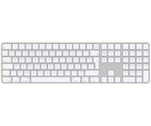 Apple Magic Keyboard mit Touch ID und Ziffernblock, Kabellose Tastatur mit integriertem Ziffernblock, Touch ID für sicheres Entsperren und USB-C-Anschluss | Zustand: Wie Neu