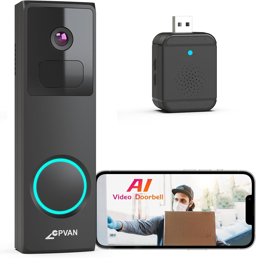 CPVAN DB2, Smart Video Doorbell, Originalverpackung | Zustand: Neu