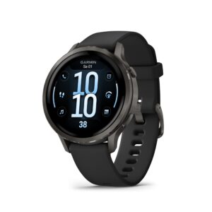 Garmin Vivoactive 4S Schwarz, Smartwatch, Armband wurde getauscht, mit Ladegerät | Zustand: Gut