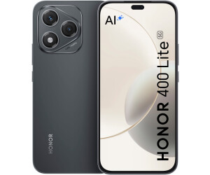 Honor 400 Lite 2025 Grau, Display hat kratze 256GB Speicher, 5G, 108MP AI-Kamera, 5230mAh Akku, 25 Ladezyklen | SimLock: Frei | Zustand: Gut | Farbe: schwarz | Akku: unter 80%