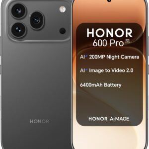Honor 600 Pro 2026 Schwarz, 512GB Speicher, 18 Ladezyklen  OVP  | SimLock: Frei | Zustand: Sehr Gut | Farbe: schwarz | Akku: 100%