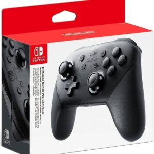 Nintendo Switch Pro Controller Schwarz, Kabelloser Gaming-Controller für Nintendo Switch, ergonomisches Design, originalverpackt | Zustand: Sehr Gut